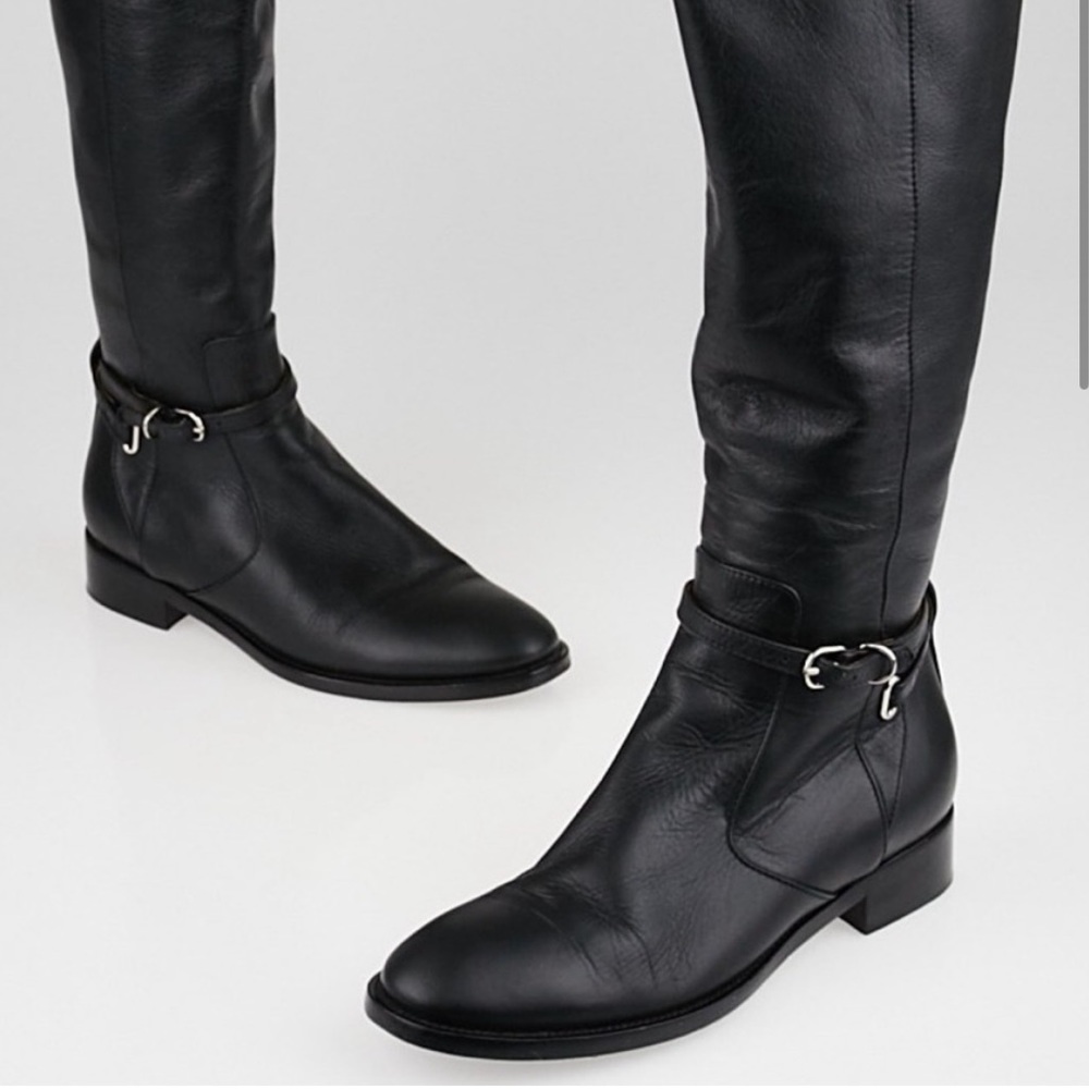 BALENCIAGA leather riding boots - Picture 14 of 14